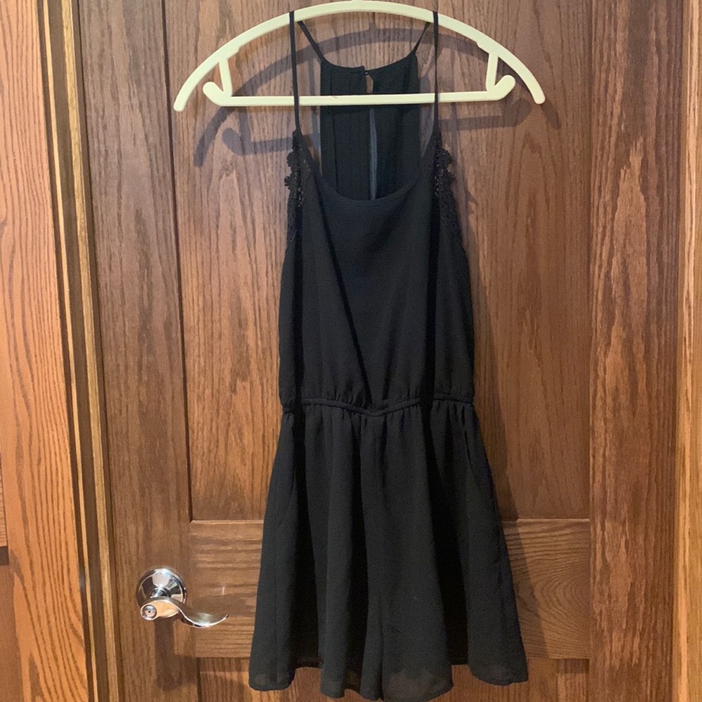 Black Romper by Double Zero